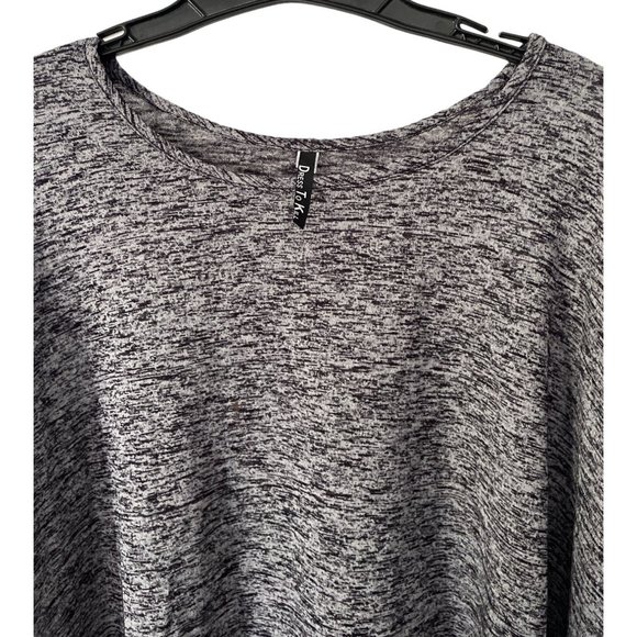 Dress To Kill Women's Onesize One size Gray smooth long blouse top - Picture 5 of 8